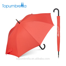 Topumbrella nuevo diseño Waterproof ladies moda publicidad automática recta paraguas
